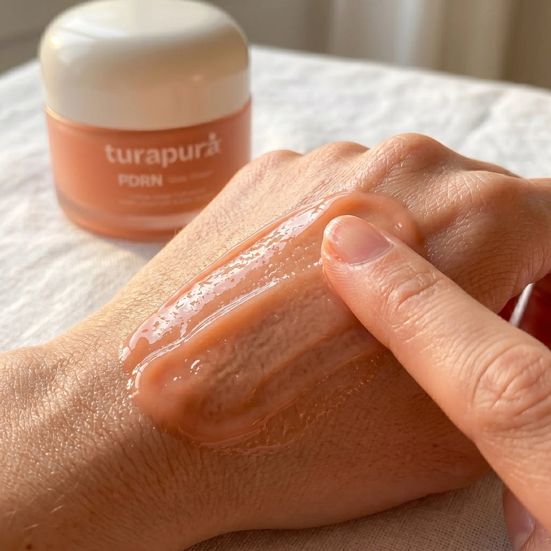 Spread and gently massage